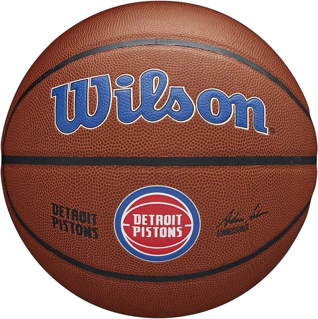WILSON NBA Team Alliance Basketball Detroit Pistons - Show Your Team Pride with Every Dribble and Shot
