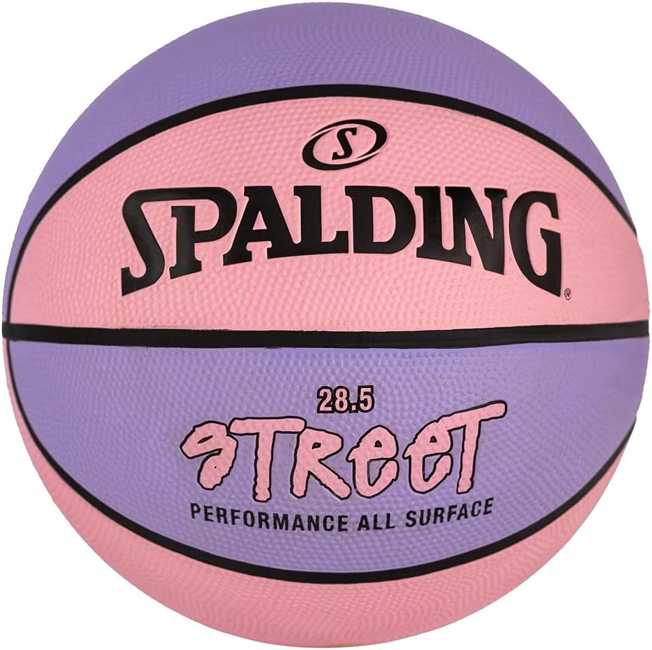 Spalding Street Pink Outdoor Basketball - Stand Out on the Court with Confidence and Style