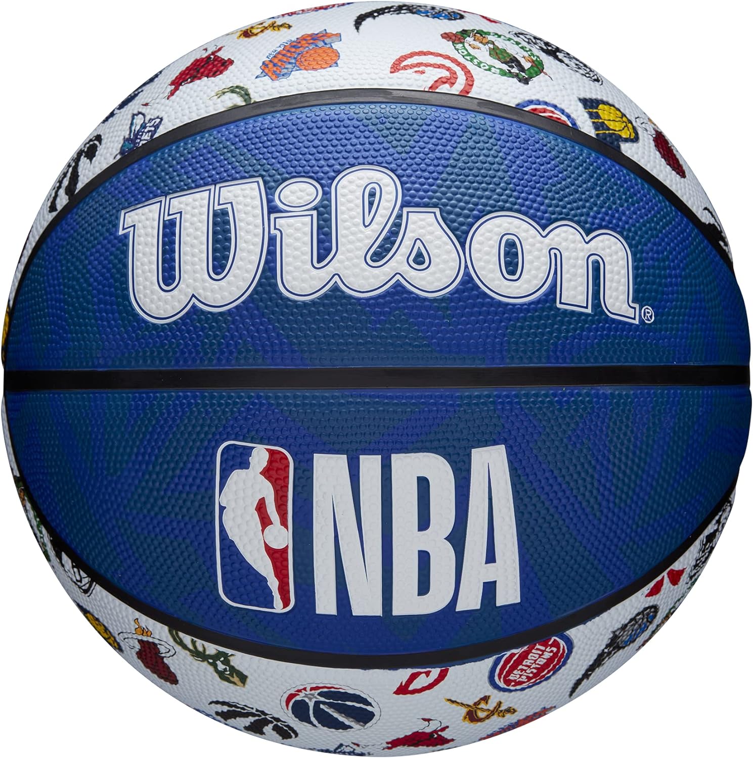 WILSON NBA All Team Basketball - Show Your Support for Your Favorite NBA Team with Every Dribble and Dunk