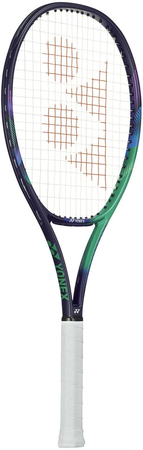 raquetas de tenis Yonex VCORE Pro 100, fotografía descriptiva para identificar la marca, el modelo, los materiales y las características principales dentro de la categoría raquetas de tenis y facilitar la búsqueda visual del producto en Amazon