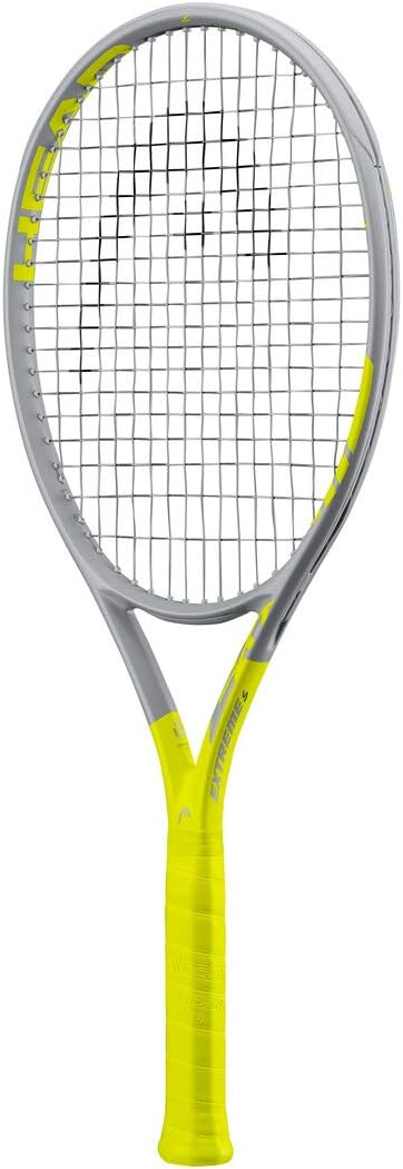 raquetas de tenis Head Graphene 360+ Extreme Pro, fotografía descriptiva para identificar la marca, el modelo, los materiales y las características principales dentro de la categoría raquetas de tenis y facilitar la búsqueda visual del producto en Amazon